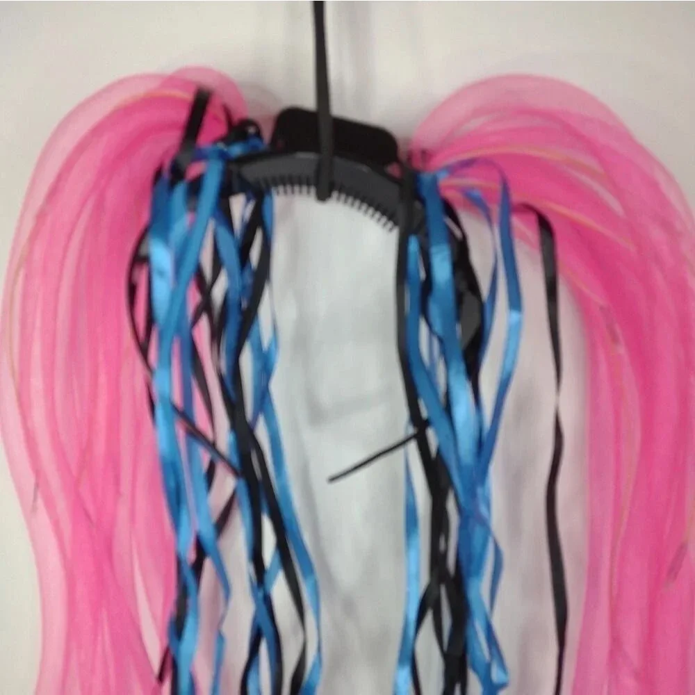 Light Up Party Headband Mesh Curls and Ribbon